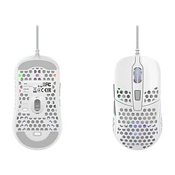 Avis Souris Gaming Filaire - XTRFY - M42 - Ultra légere - Blanc (M42-RGB-WHITE)