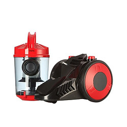 OCEANIC VC10RBAX2 Aspirateur traineau sans sac - 700W - 78 dB - A - Rouge