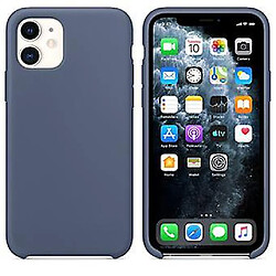 Universal Couverture de boîtier en silicone liquide pour amortissement de protection Apple iPhone 11