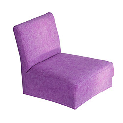 housse de chaise stretch housses de chaise pour dossier bas chaise de bar tabouret chaise violet