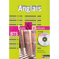 Anglais texts & methods BTS tertiaires 1 et 2 - Occasion