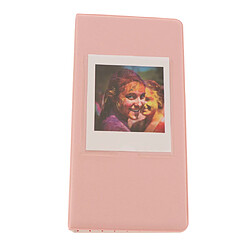 64 Poches Photo Album Photo étui De Rangement Pour Fuji SQ20/SQ10/SQ6/SP-3 Rose