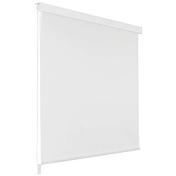 Helloshop26 Store roulant de douche 140 x 240 cm blanc 02_0005579