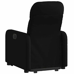 Acheter Maison Chic Fauteuil Relax pour salon, Fauteuil inclinable électrique noir tissu -GKD68025