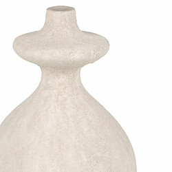 BigBuy Home Vase Crème Céramique Sable 21 x 21 x 38 cm