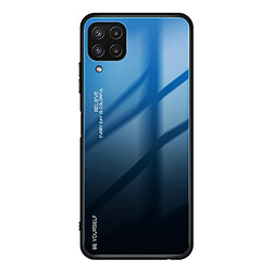 Coque en TPU anti-rayures de couleur dégradée bleu/noir pour votre Samsung Galaxy M32 (Global Version)