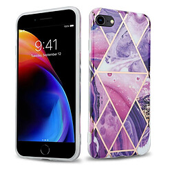 Cadorabo Coque iPhone 7 / 7S / 8 / SE 2020 Etui en Mauve