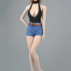 Avis Body Femme à L'échelle 1/6 + Jean Chaud + Ceinture + Tour de Cou pour 12 Pouces Hot Toys HT, Phicen PH, JIAOU, CY Filles Corps Féminin