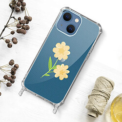 Avizar Coque iPhone 13 Mini Anneau personnalisable avec bijou/Chaîne - Transparent pas cher