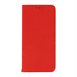 Avizar Housse Samsung Galaxy A52 5G Porte-carte Fonction Support Vidéo rouge