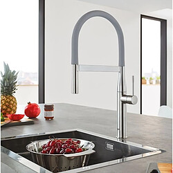 Acheter GROHE - GROHFlexx Bec de cuisine pour Essence semi-pro, chrome/brun