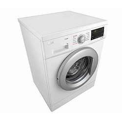 Lg Import Lave-linge hublot LG F94M21WHS 9 kg Blanc pas cher