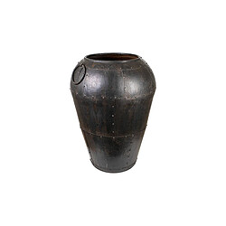 Vase de sol Alexandra House Living Noir Métal 60 x 130 x 60 cm