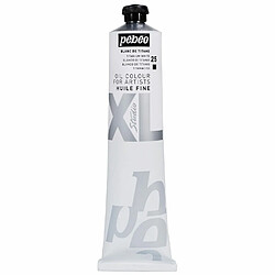 Pebeo Peinture à l'huile fine XL Studio - Blanc de titane - 200 ml