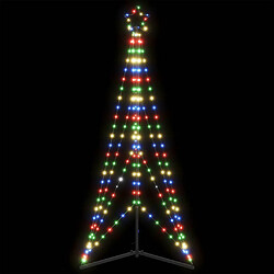 vidaXL Guirlande de sapin de Noël 363 LED colorées 180 cm