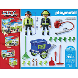 Playmobil® 71434 Agents entretien voirie avec équipement