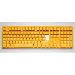 Ducky Channel Jeu de 109 clés + 10 Ducky Pbt supplémentaires Doubleshot Yellow Ducky Pt