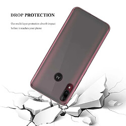 Acheter Cadorabo Coque Motorola MOTO E6 PLUS Etui en Transparent