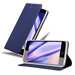 Cadorabo Coque ZTE Blade V8 MINI Etui en Bleu