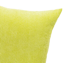 Acheter Taie D'oreiller Douce Housse De Coussin De Taille De Canapé Carré Vert 50 X 50 Cm