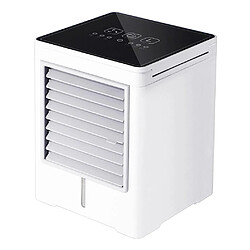 Climatiseur Humidificateur Portable 3 Vitesses De Vent Contrôle de Synchronisation Tactile Refroidisseur d'Air USB Mini Ventilateur de Table pour Voiture de Bureau à Domicile