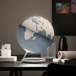 Atmosphere Globe terrestre lumineux Evolve Ø 30 cm - Bleu