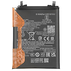 Avizar Clappio Batterie pour Xiaomi Redmi Note 13 Pro et Poco X6 5000mAh modèle BM5V Noir