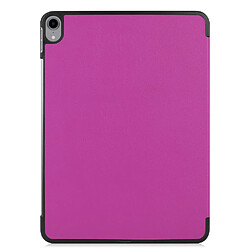 Avis Etui en PU triple violet pour votre Apple iPad Pro 11-inch (2018)