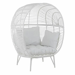 Paris Prix Fauteuil Design Ovale Aciera 151cm Blanc