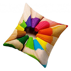 Acheter Couvertures De Coussin Colorées De Décor De Lit Doux De Taie D'oreiller De Jet Carré E