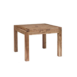 Bois & Chiffons Table carrée Acacia Gordon