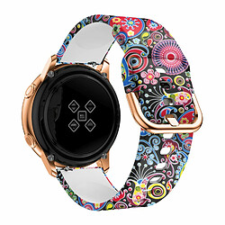 Cadorabo Smartwatch Bracelet pour Samsung Galaxy Watch 42mm / 3 / 4 / 5 en Huawei Watch 2 Nokia Steel