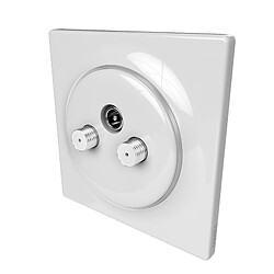 Prise encastrée TV-SAT - Gamme Walli N - Fibaro pas cher