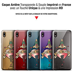 Avis Caseink Coque Pour Wiko View 2 GO (5.93 ) [Gel HD Collection Tatoo Lover Design Love Hurts - Souple - Ultra Fin - Imprimé en France]