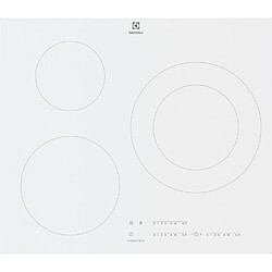 Electrolux Plaque induction LIT60342CW 3 foyers blanche , 1 extensible 5200w