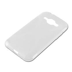 Avis Cadorabo Coque Samsung Galaxy J1 2015 Etui en Transparent