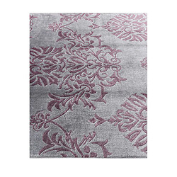 Vidal Tapis de laine 201x142 gris Darya pas cher