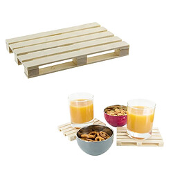 Acheter Pick And Drink Dessous de verre 4 palettes en bois.