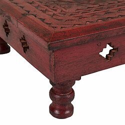 Acheter Table Basse Alexandra House Living Rouge 33 x 14 x 33 cm