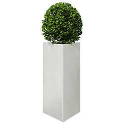 Avis vidaXL Jardinières 2 pcs triangulaire 40x34,5x70 cm acier inoxydable