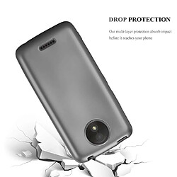 Avis Cadorabo Coque Motorola MOTO C PLUS Etui en Gris