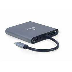 GUPBOO Adaptateur Hub USB-C HDMI USB-C PD VGA USB 3.0 Audio,JL2372