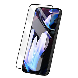 Avizar Verre Trempé pour Google Pixel 9 Pro XL Dureté 9H Anti-rayures Noir