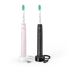 PHILIPS HX3675/15 - Brosse a dent electrique Sonic 3100 Series - Technologie Sonic - Minuteur - Easy-start program