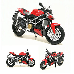 Universal 1: 12 Moto modèle Ducati Die Calt Alloy Moto Moto Racing Modèle Jouets Jouets pour enfants.(Rouge)