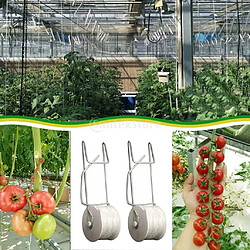 Avis 6pcs Plantant Des Crochets De Tomate Pinces De Support De Légumes Pour