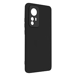 Avizar Coque pour Xiaomi 12T et 12T Pro Semi-rigide Soft-touch Fine noir