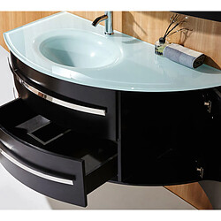 Avis Simba MEUBLE SALLE DE BAIN NOIR VASQUE LUXE LAVABO mod. Black Ambassador 120 cm