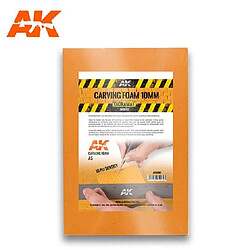 Ak Interactive Carving Foam 10mm A5 Size - Décor Modélisme