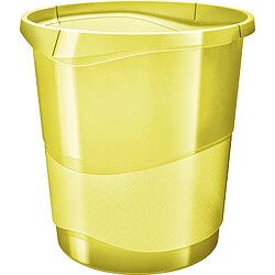 Esselte Corbeille à papier Colour'Ice, 15 litres, jaune ()